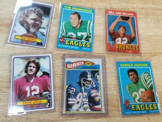 Vintage Football Trading Cards