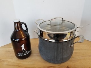 Cookware and bottle 