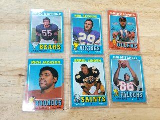 Vintage Football Trading Cards