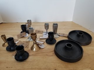 New metal decor, tallest approx 4 inch