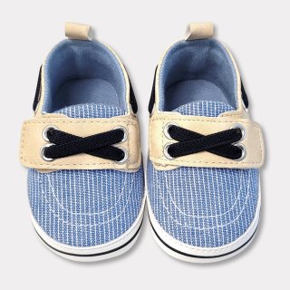 New Baby Boys\' Chambray Boat Shoes - Cat & J, 66-9mos