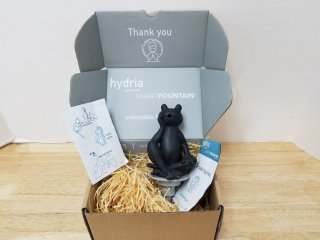 Hydria smart fountain frog, approx 5 inch