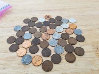Misc collector pennies 