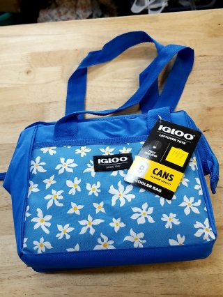 New Blue Floral Cooler Bag
