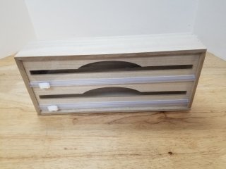 New kitchen wrap dispenser with cutter, 13 by 6 by 3 inch 