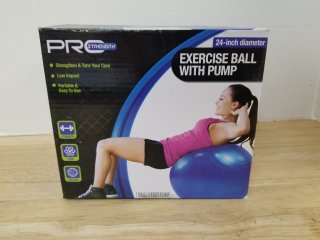 New exercise ball with pump 