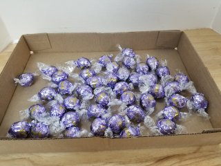New lindor white chocolates