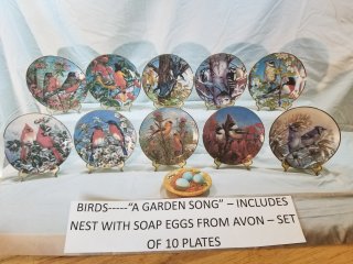 Collectible plate set, mint in boxes 