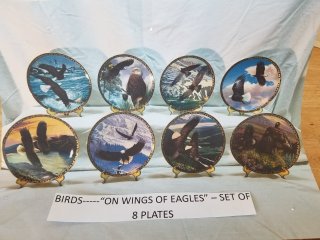 Collectible plate set, mint in boxes 