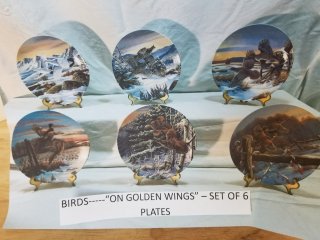Collectible plate set, mint in boxes 