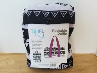 New packable duffle bag