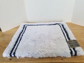 New Border Stripe bath rug 34 by 21 inch