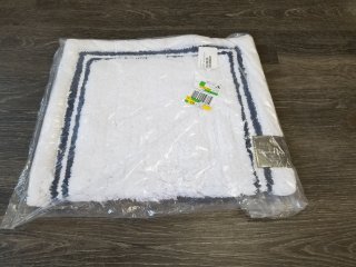 New Border Stripe bath rug 24 by 40 inch