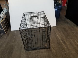 KENNEL, approx 24 by 20 by 18 inches 