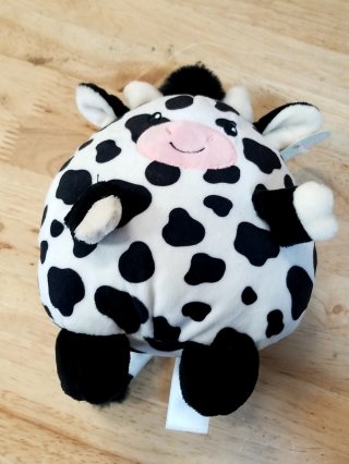 New Cow Squishmallow Plush, 8 in