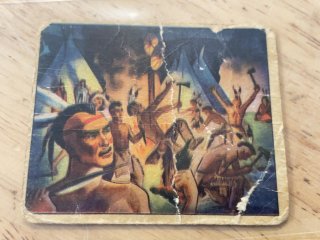 1949 Bowman Wild West Picture Card Gum