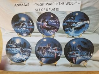 Collectible plate set, mint in boxes 