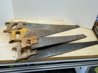Vintage Hand Saws