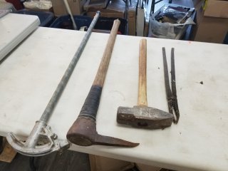 SLEDGE, conduit bender, and other 