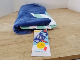 New beach towel 62 by 32 inch