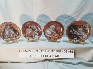 Collectible plate set, mint in boxes, Bradford 