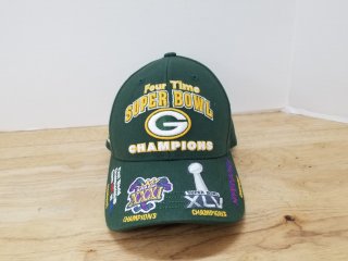 Green bay packers superbowl hat
