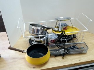 1 Electric and 1 Sterno Fondu pots
