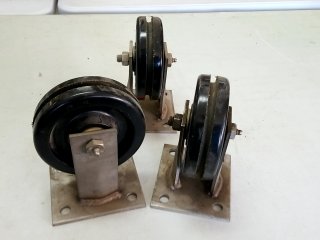 Metal Wheels/rollers, 5 in