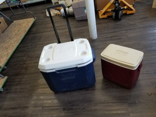PAIR of coolers