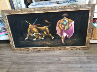 PAINTING approx 50 by 18 inch 