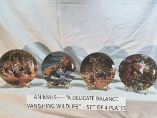 Collectible plate set, mint in boxes, Bradford 