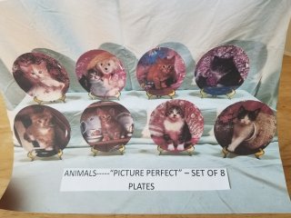 Collectible plate set, mint in boxes 