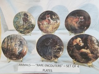 Collectible plate set, mint in boxes, Bradford 