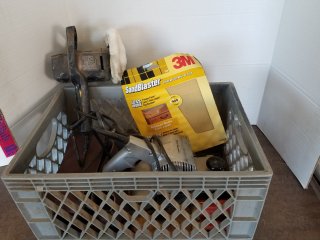 SANDER, polisher, belts