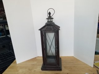 LARGE hanging lantern 28 by 10 by 10 by 10 inch 
