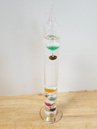 Glass Thermometer Tube, 13 in, works