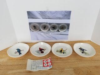 Collectible plates, each 5 inch, exc cond 