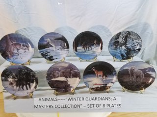 Collectible plate set, mint in boxes, Bradford 