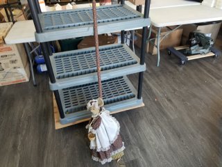 BROOM and cover, approx 54 inch