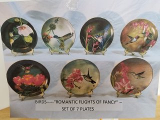 Collectible plate set, mint in boxes, Hamilton 