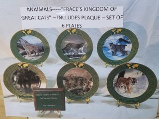 Collectible plate set, mint in boxes, Bradford 