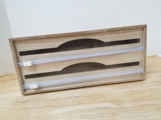 New kitchen wrap dispenser with cutter, 13 by 6 by 3 inch 
