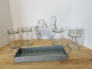 Jars and home decor 