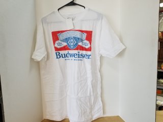 New Budweiser shirt size adult XL