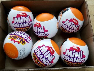 New Mini Brands toy capsules