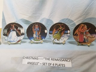Collectible plate set, complete series, mint in boxes 