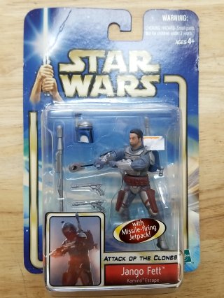 New Star Wars Jango Fett Action Figure