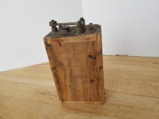 Antique coil ignition unit, approx 5 by 4 by 2 inch 