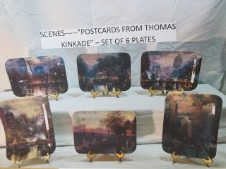 THOMAS Kincaid complete plate set, MIB