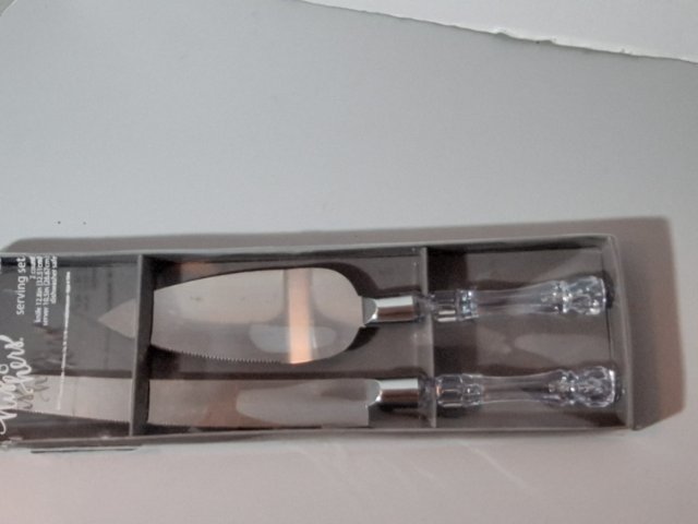 Item #413 — His & Hers serving set photo 1 of 3